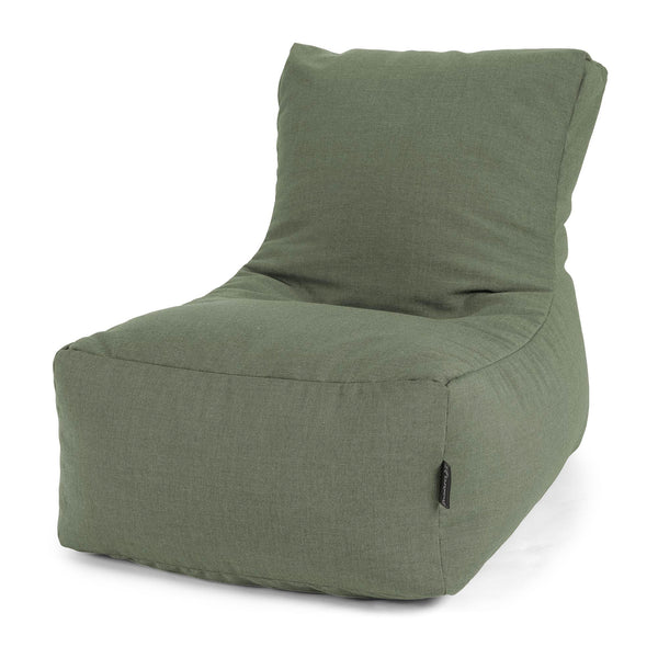 Outdoor Loungestoel Zitzak - Sunbrella Olijfgroen 01
