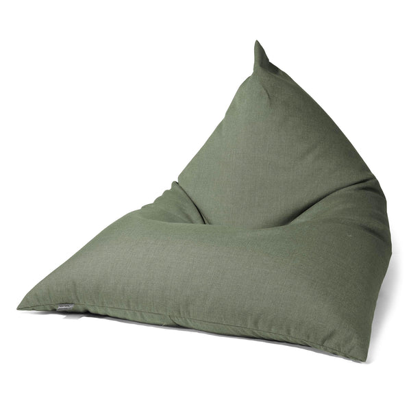 Outdoor Zitzak Relaxstoel - Sunbrella Olijfgroen 01