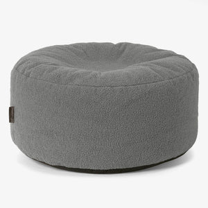 Ronde Poef - Boucle Grijs