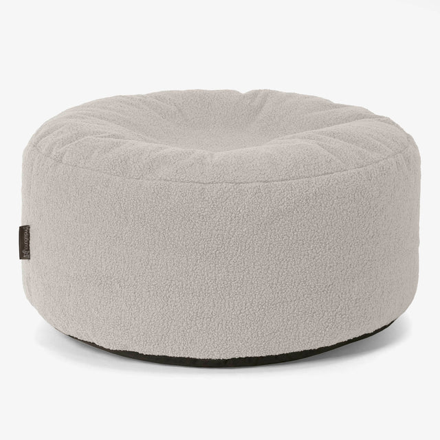 Ronde Poef - Boucle Ivoor 01