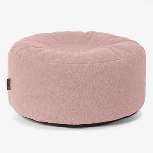 Ronde Poef - Boucle Roze