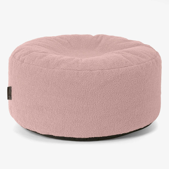 Lounge Pug Fluweel Zitzak 65cm Ronde Poef Ottoman Groot, Roze, Voetenbank of Extra Zitplaats Stoel Lounge Pug Fluweel Zitzak 65cm Ronde Poef Ottoman Groot, Roze, Voetenbank of Extra Zitplaats Stoel