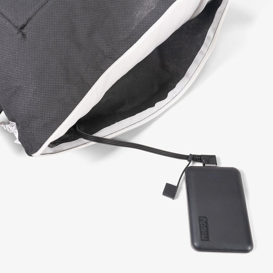 Warmtekussen 45 x 45cm - Sherpa Grijs 05