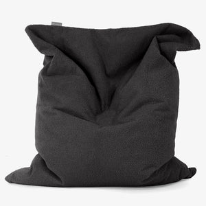 Zitzak Vloerkussen XL - Boucle Graphite Grijs
