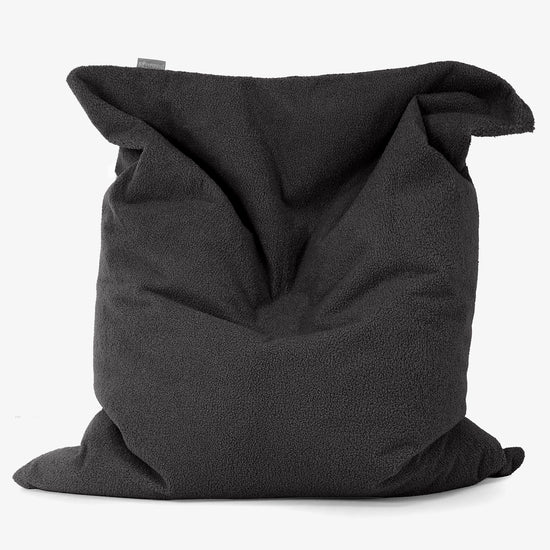 Zitzak Vloerkussen XL - Boucle Graphite Grijs 01