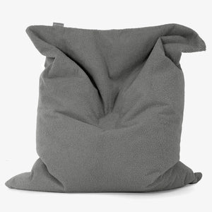 Zitzak Vloerkussen XL - Boucle Grijs