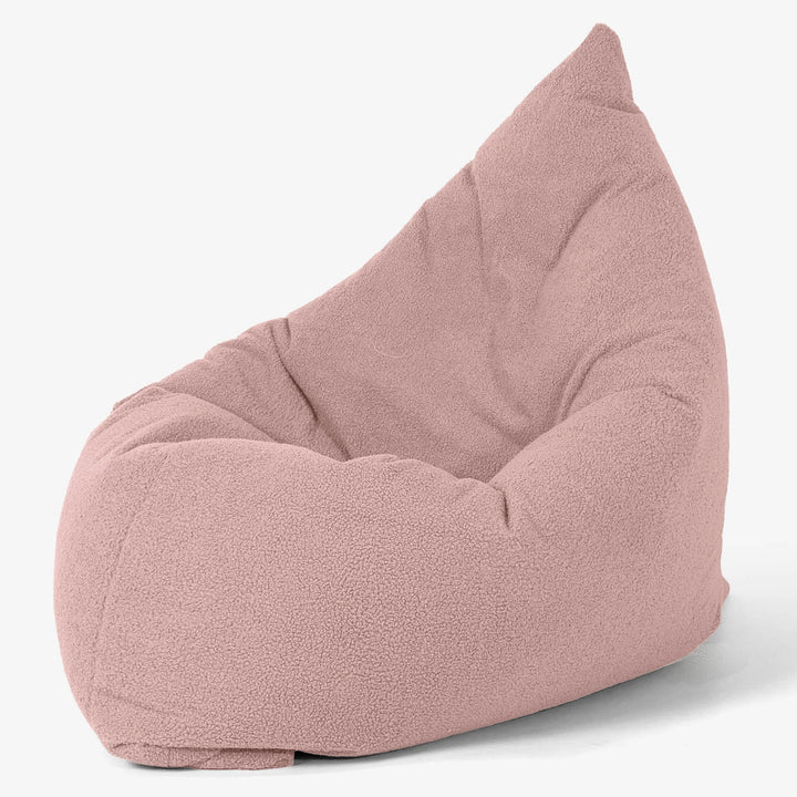 Zitzak Vloerkussen XL - Boucle Roze 02