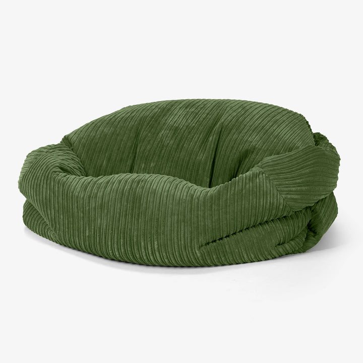 Zitzakbank Sabine - Corduroy Bosgroen 01