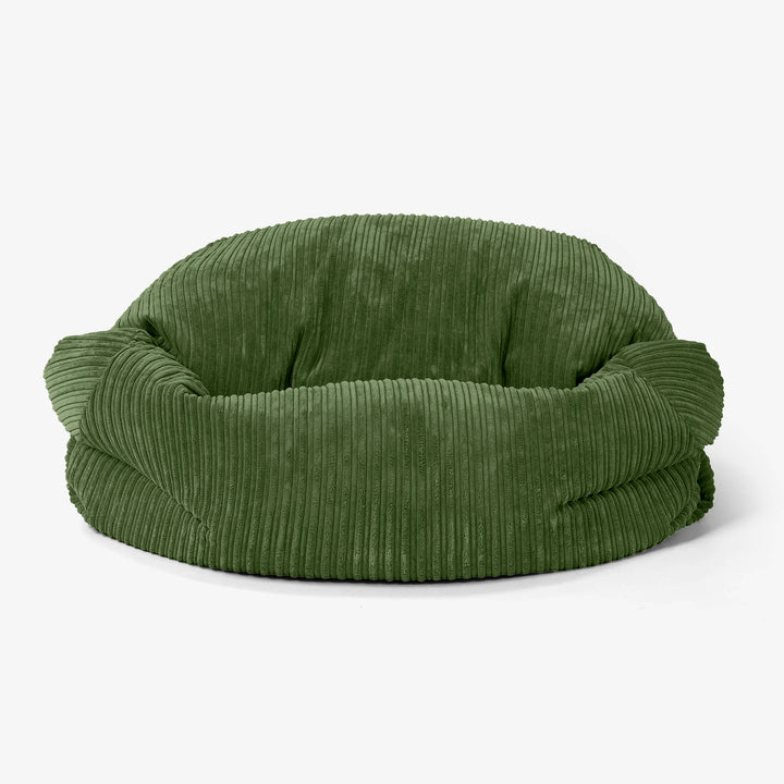 Zitzakbank Sabine - Corduroy Bosgroen 02