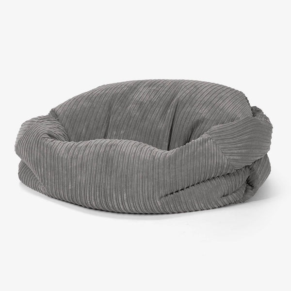 Zitzakbank Sabine - Corduroy Graphite Grijs 01