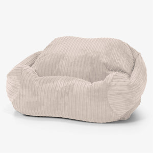 Zitzakfauteuil Sabine - Corduroy Ivoor