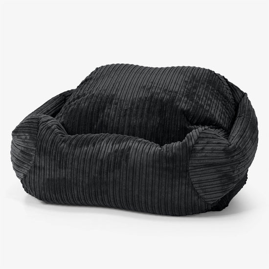 Zitzakfauteuil Sabine - Corduroy Zwart 01