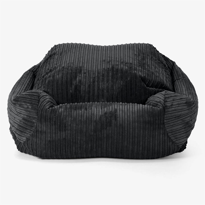 Zitzakfauteuil Sabine - Corduroy Zwart 02