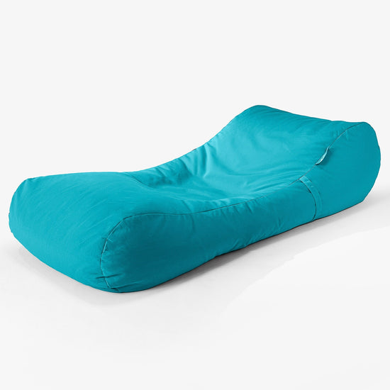 SoleiStorm™ Ultra 2000 h+ Chaise Longue Zitzak - Olefin Aqua 01