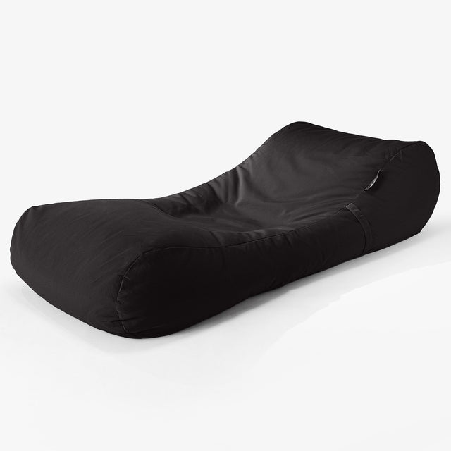 SoleiStorm™ Ultra 2000 h+ Chaise Longue Zitzak - Olefin Zwart 01