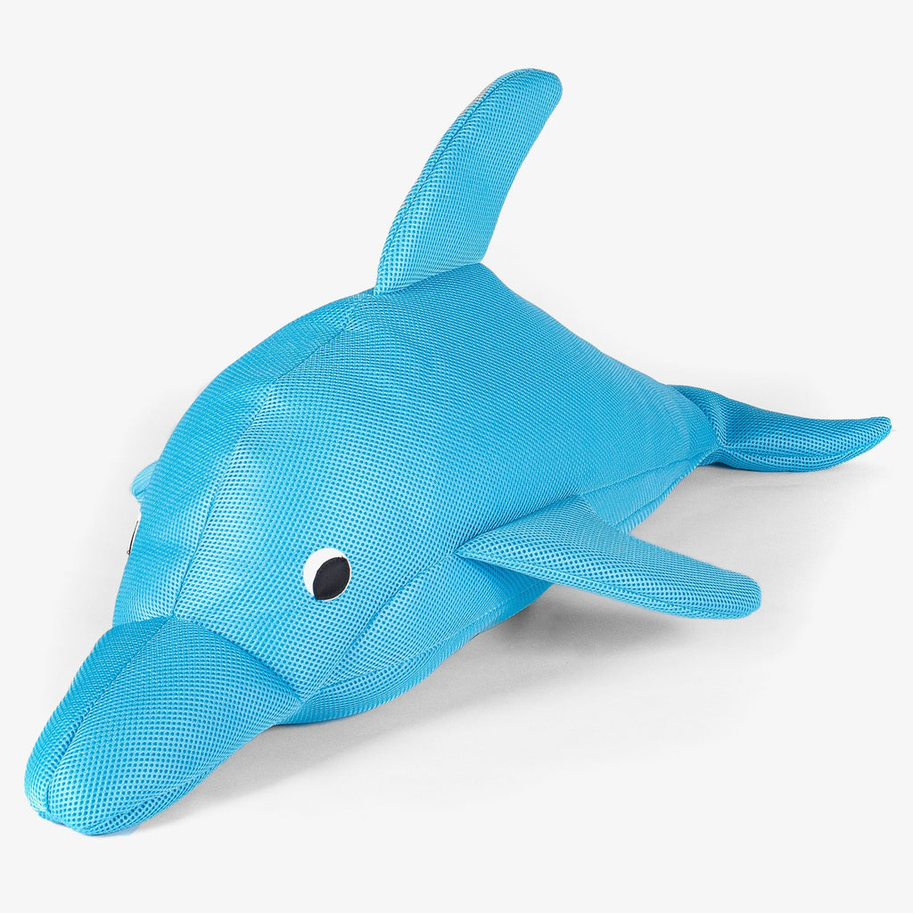 Big Bertha Original - Zwembadspeelgoed voor Kinderen - Aqua - Dolfijnenzitzak