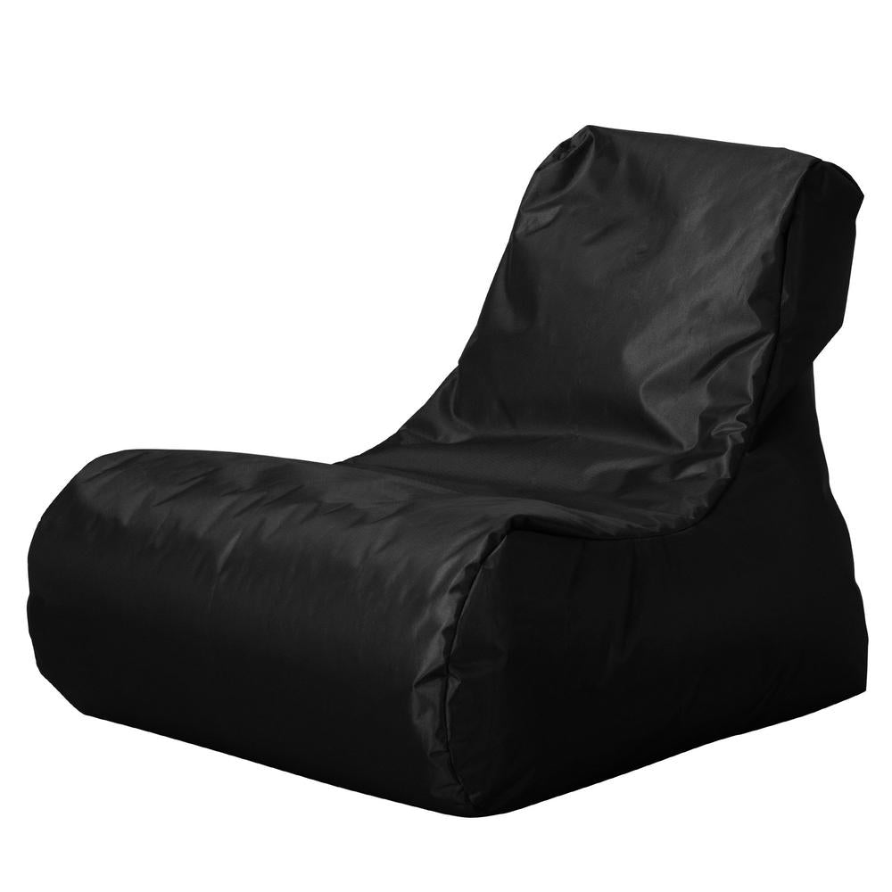Big Bertha Original, SmartCanvas Ligbed Zitzak voor Kinderen, Zwart