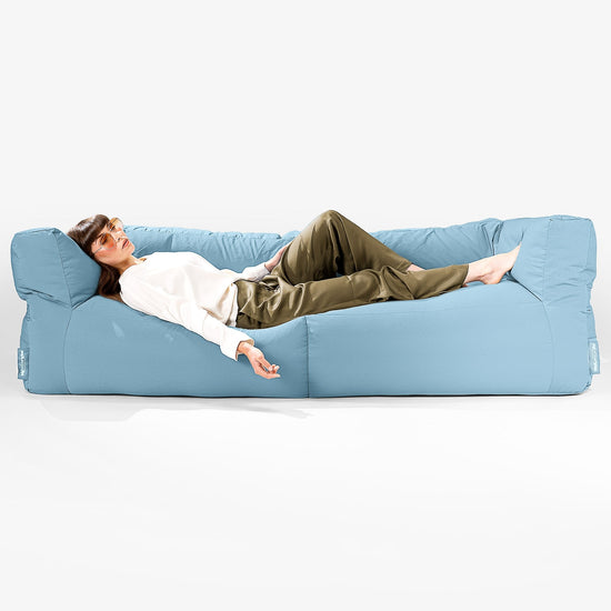 SoleiStorm™ Ultra 2000 h+ 3-zitsbank Zitzak voor Buiten - Olefin Baby Blauw 03