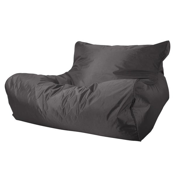 Enorme Zitzak voor Zwembad Buiten - SmartCanvas™ Graphite Fabric Close-up Image