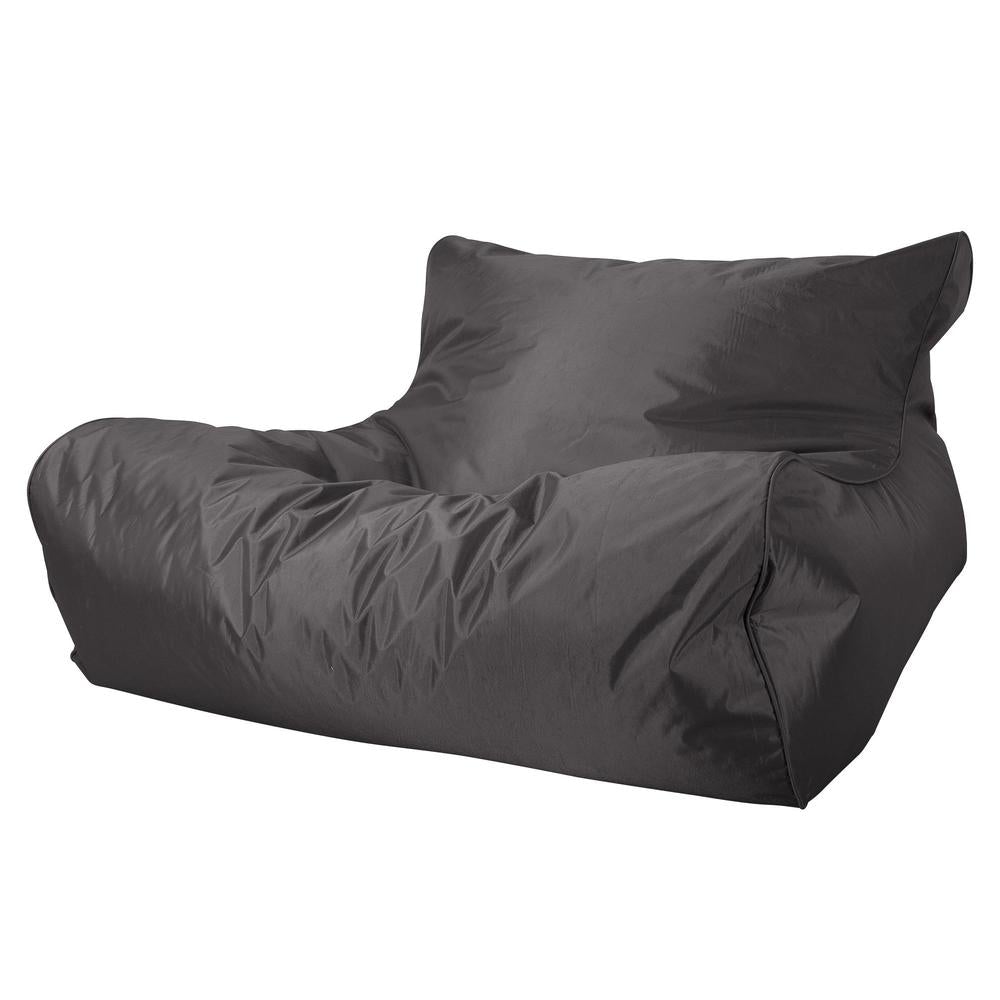 Big Bertha Original, SmartCanvas Enorme Zitzak voor Zwembad Buiten, Graphite