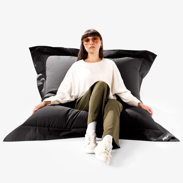 SoleiStorm™ Ultra 2000 h+ Zitzak XXL - Olefin Zwart 01
