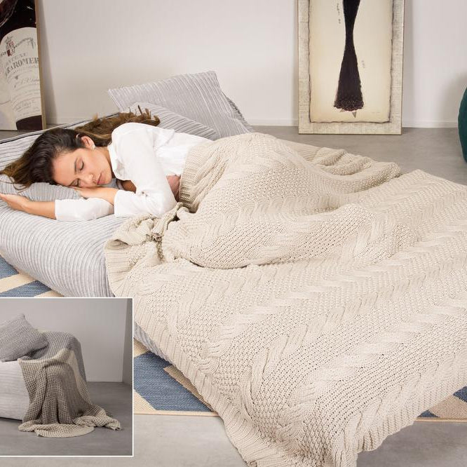 LOUNGE PUG, Avery, Slaapstoel Dubbele, Corduroy Ivoor