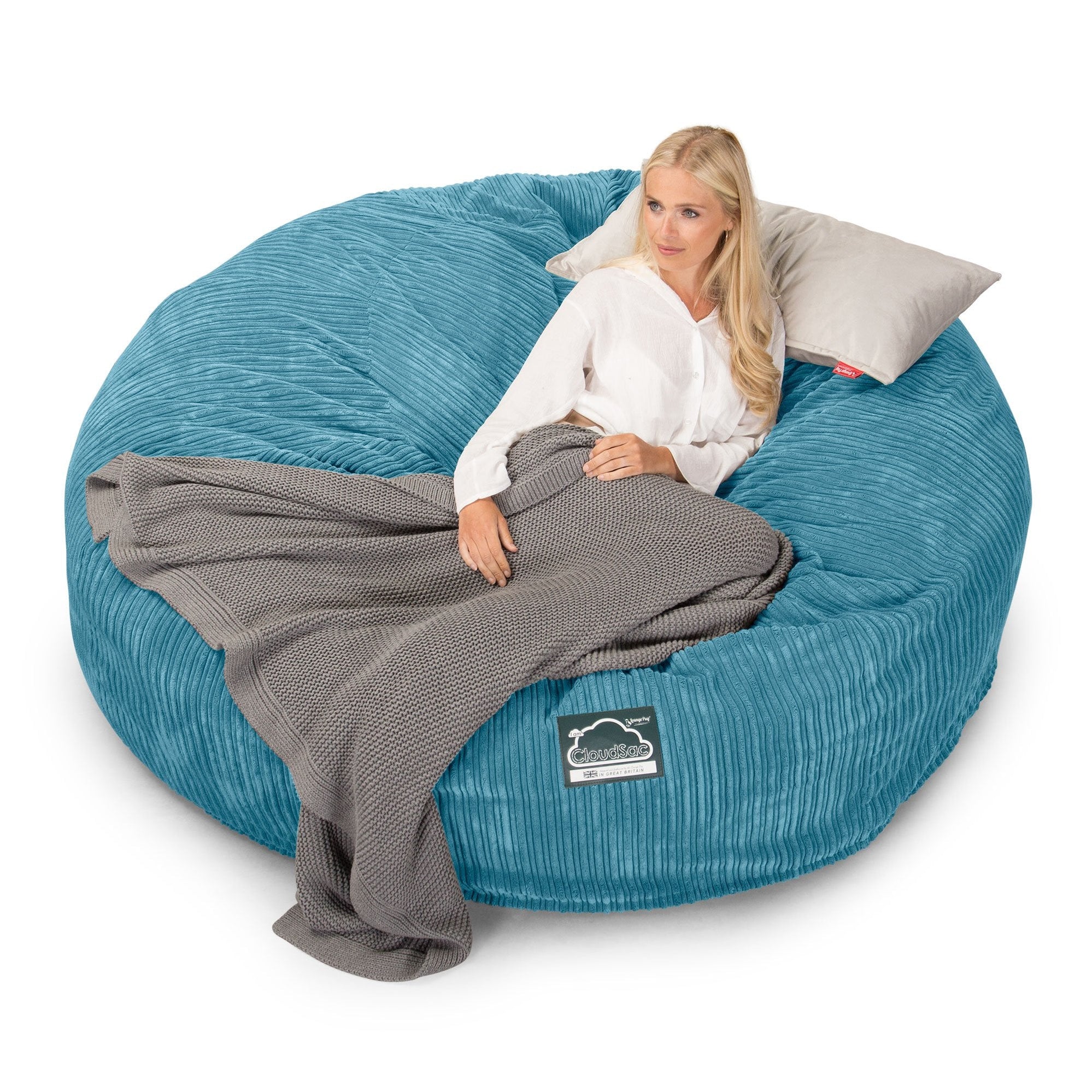 Lounge Pug, CloudSac 3000 XXL, Een King Size Zitzak Bank met Vezel