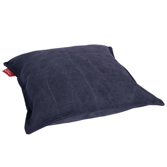 Extra Grote Kussen 70 x 70cm - Stonewashed Marineblauw 02