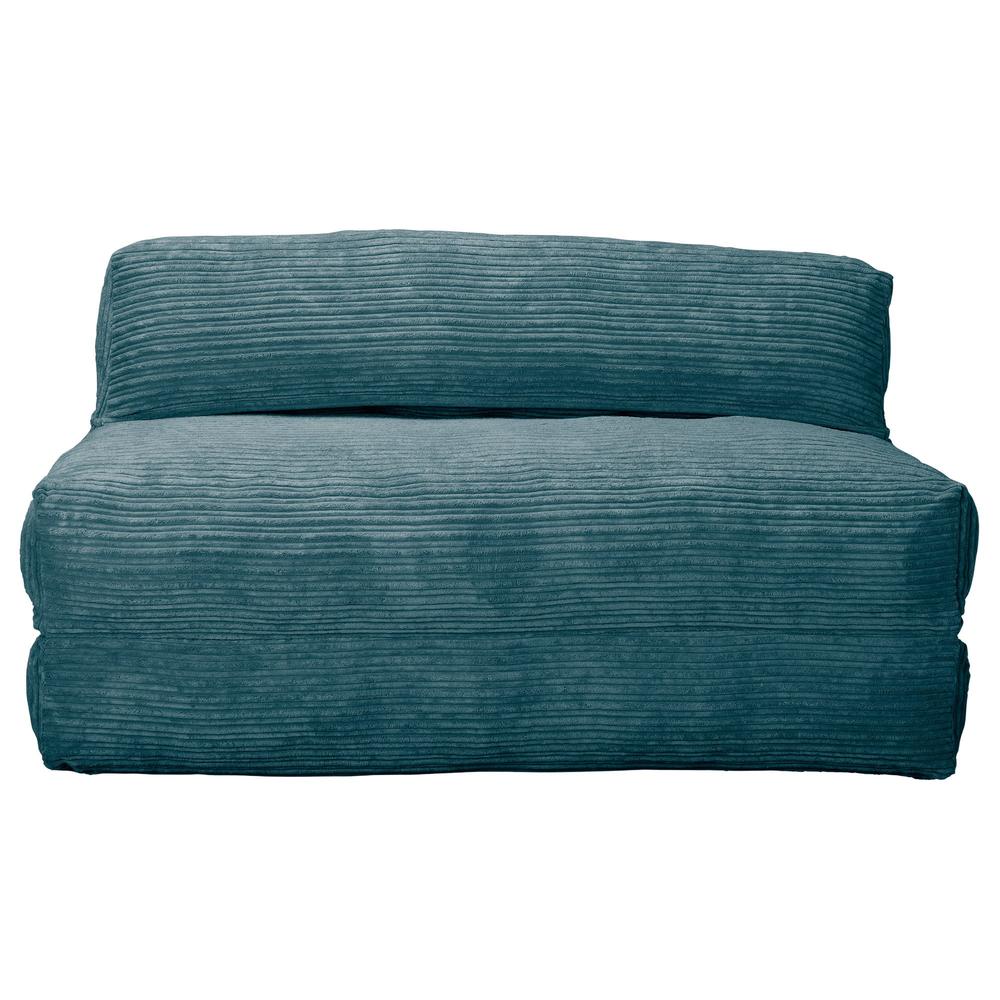 LOUNGE PUG, Avery, Slaapstoel Dubbele, Corduroy Petrol