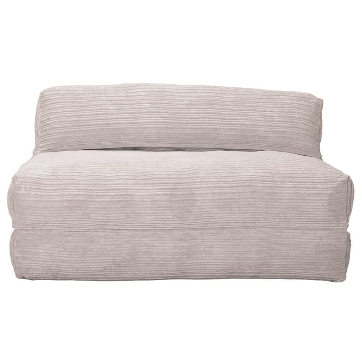 LOUNGE PUG, Avery, Slaapstoel Dubbele, Corduroy Ivoor
