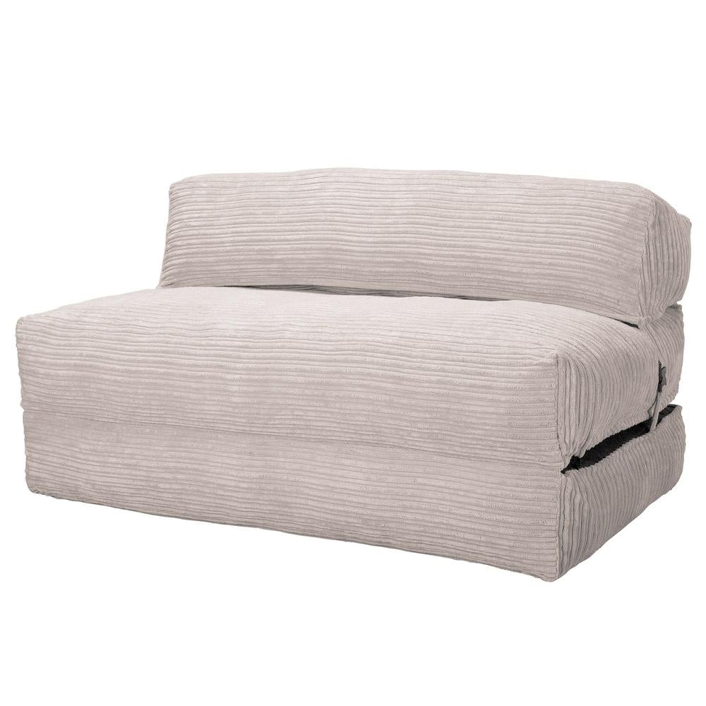 LOUNGE PUG, Avery, Slaapstoel Dubbele, Corduroy Ivoor