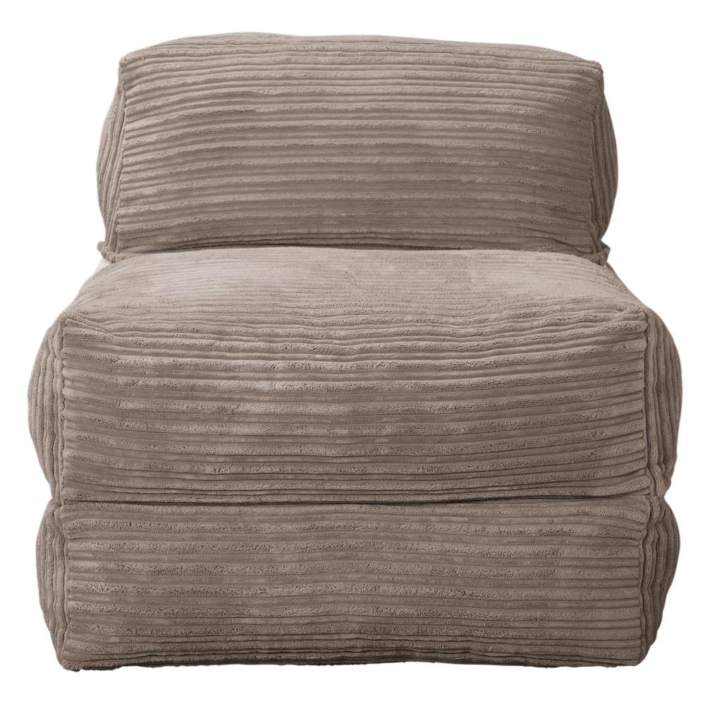 LOUNGE PUG, Avery, Slaapstoel Single, Corduroy Mink