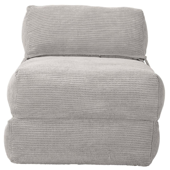 LOUNGE PUG, Avery, Slaapstoel Single, Pompom Crème