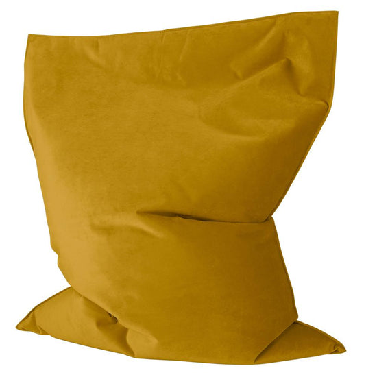 LOUNGE PUG, Kinder Zitzak Vloerkussen L, Fluweel Goud