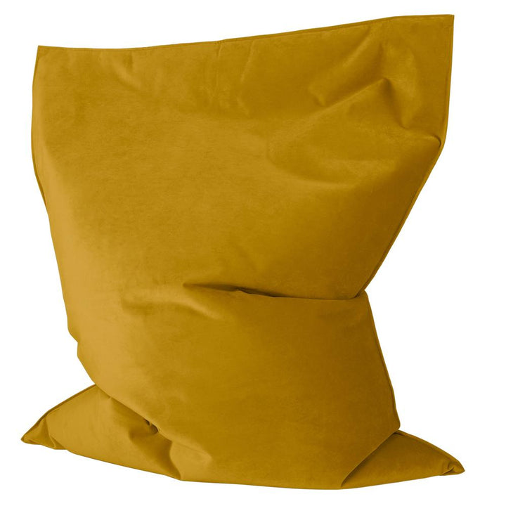LOUNGE PUG, Kinder Zitzak Vloerkussen L, Fluweel Goud