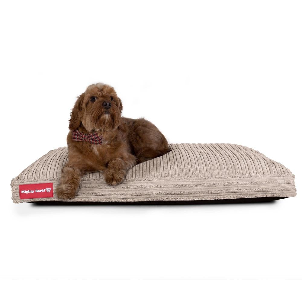 "De Hondenmatras Van Mighty-Bark", Orthopedisch Hondenkussen, Hondenbed, Corduroy Mink