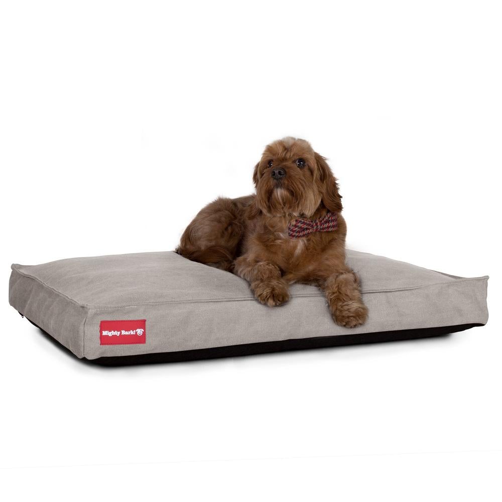 "De Hondenmatras Van Mighty-Bark", Orthopedisch Hondenkussen, Hondenbed, Stonewashed Pewter