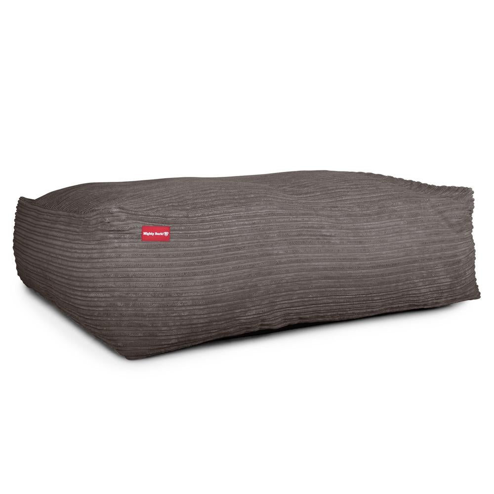 "De XXL Van Mighty-Bark", Hondenmand, Memory Foam, Corduroy Graphite