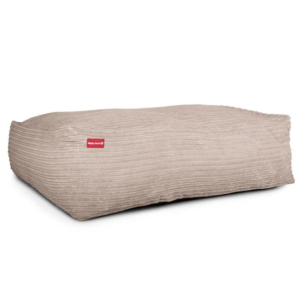 "De XXL Van Mighty-Bark", Hondenmand, Memory Foam, Corduroy Mink