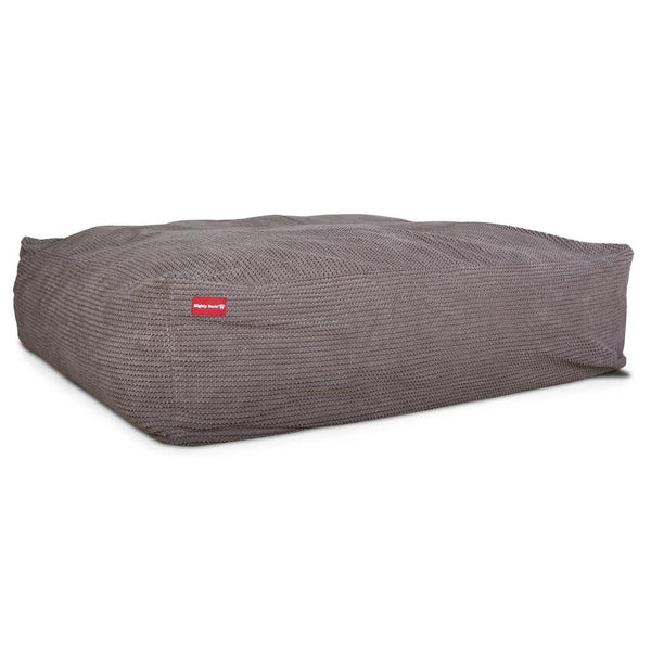 "De XXL Van Mighty-Bark", Hondenmand, Memory Foam, Pompom Antraciet