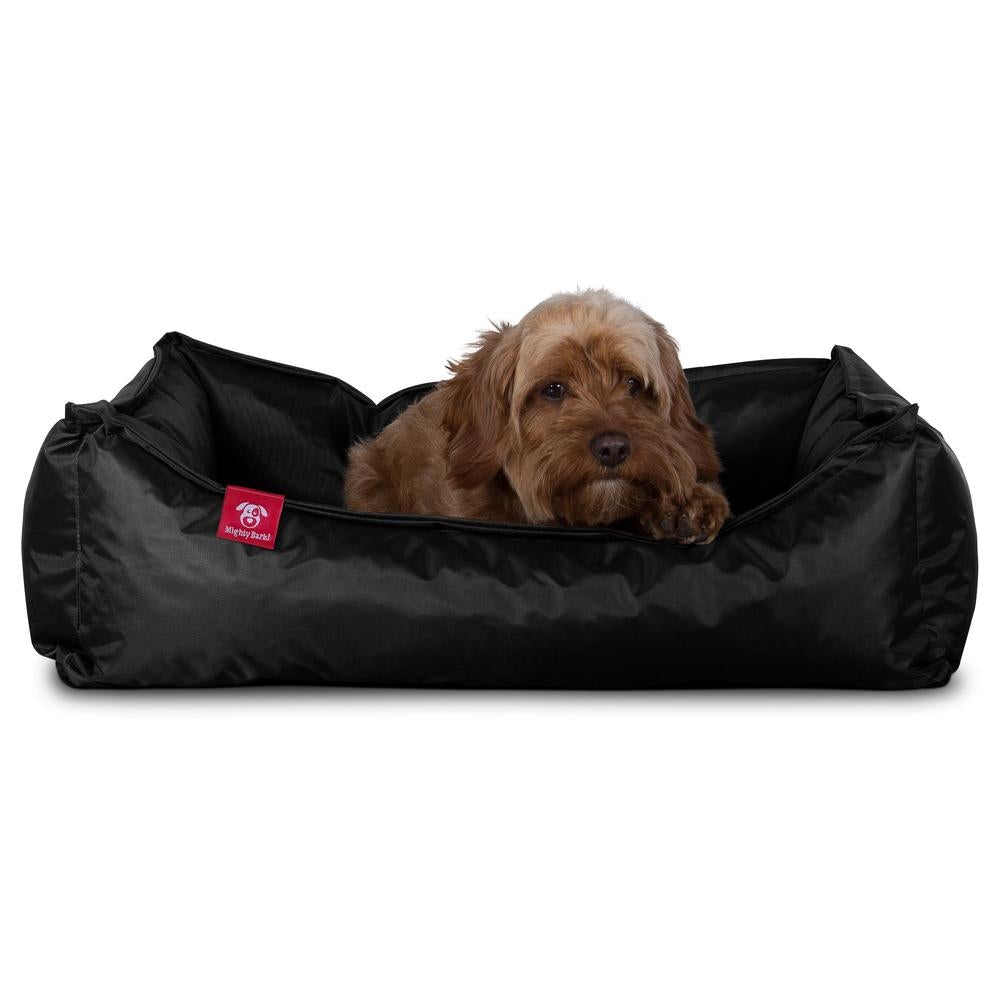 "De Nest Van Mighty-Bark", Orthopedisch Hondenmand, Hondenbed, Klein, Groot, Waterbestendig Zwart