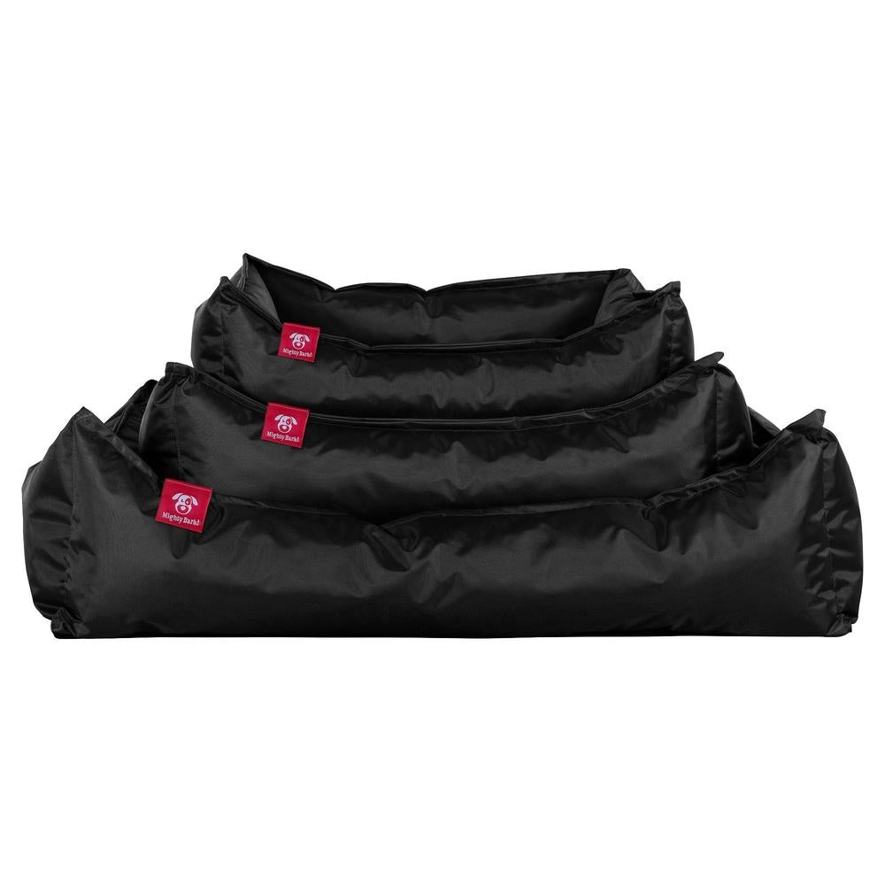 "De Nest Van Mighty-Bark", Orthopedisch Hondenmand, Hondenbed, Klein, Groot, Waterbestendig Zwart