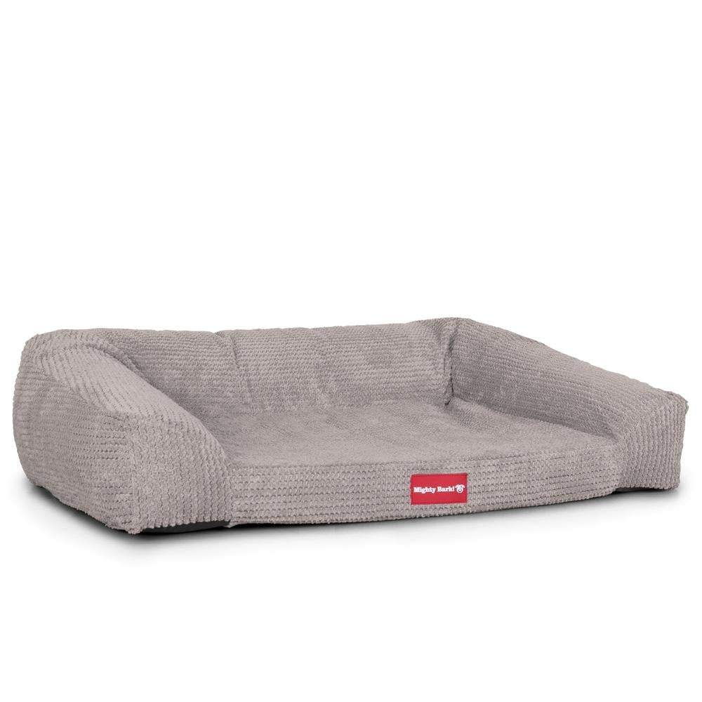 "De Slaapbank Van Mighty-Bark", Orthopedisch Hondenbank, Hondenbed, Hondenmand, Klein, Groot, XXL, Pompom Mink