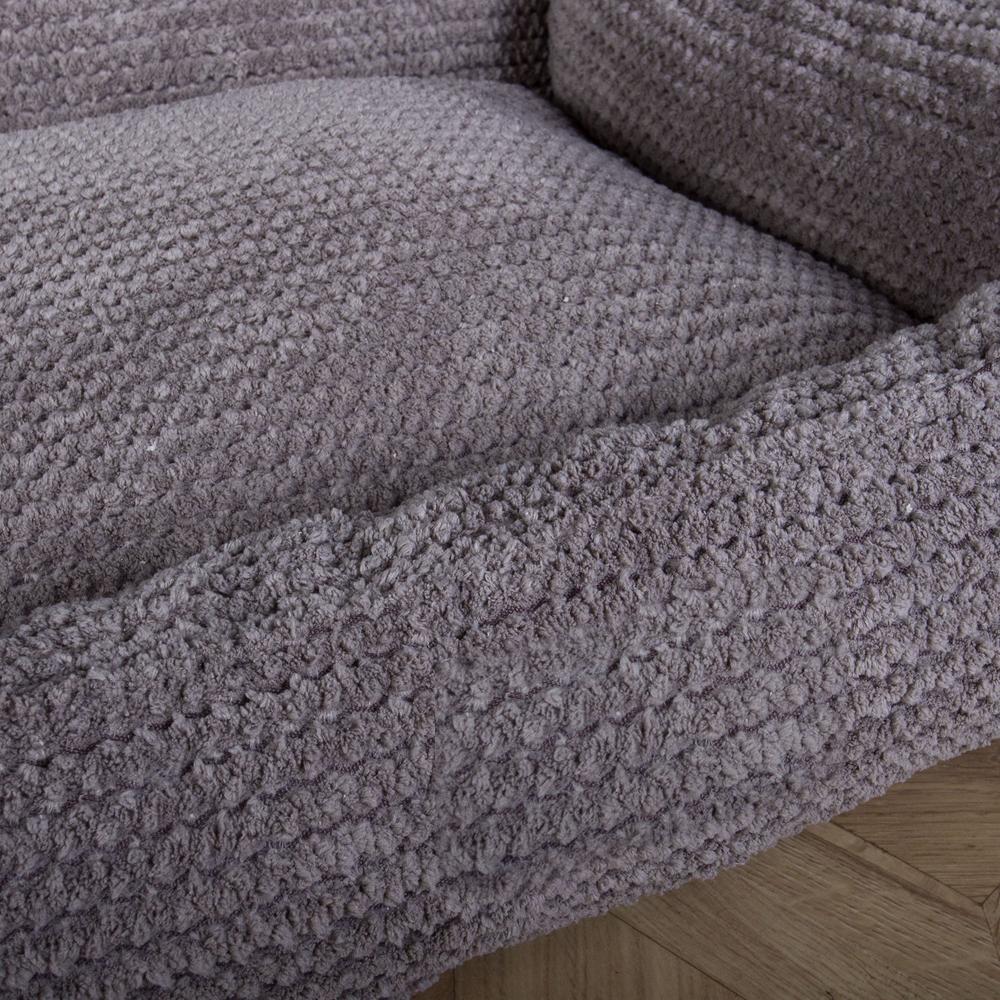 "De XXL Van Mighty-Bark", Hondenmand, Memory Foam, Pompom Antraciet