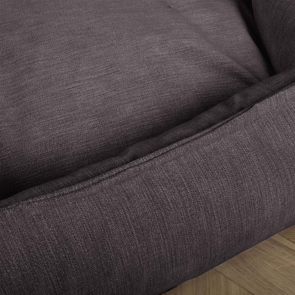 "De Zitbank Van Mighty-Bark", Orthopedisch Hondenbank, Hondenbed, Hondenbank, Klein, Groot, XXL, Chenille Graphite