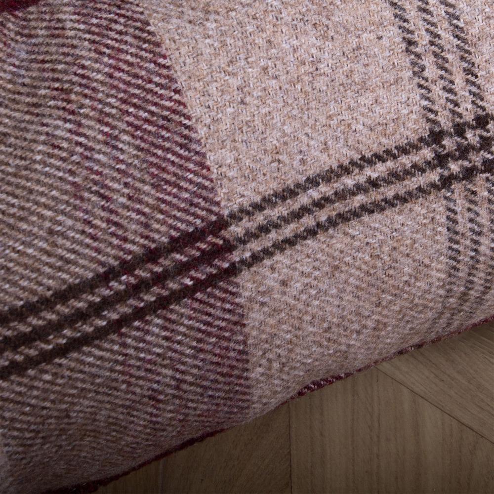 "De Slaapbank Van Mighty-Bark", Orthopedisch Hondenbank, Hondenbed, Hondenmand, Klein, Groot, XXL, Schotse ruit Mulberry