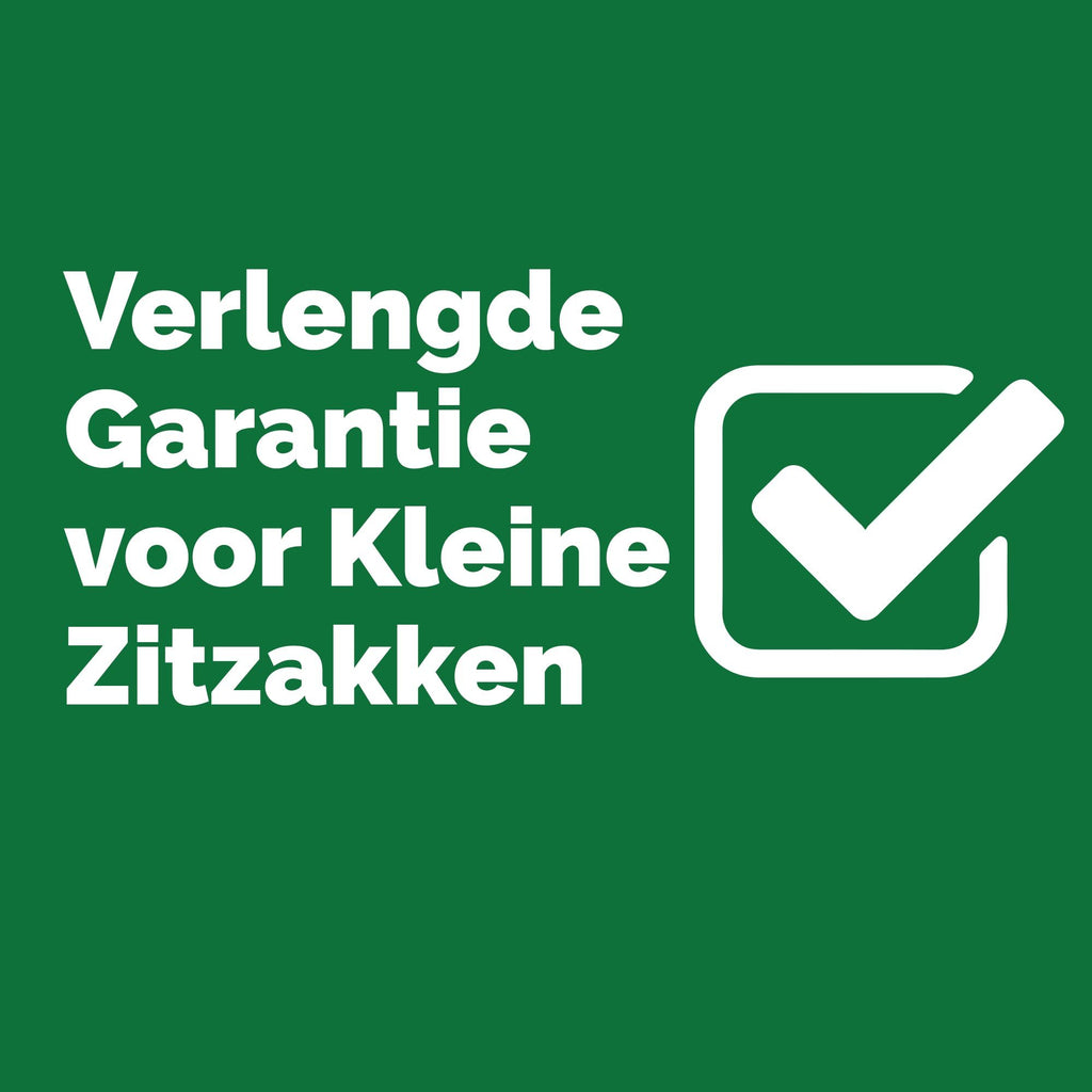 Big Bertha Original, Verlengde Garantie voor Kleine Zitzakken