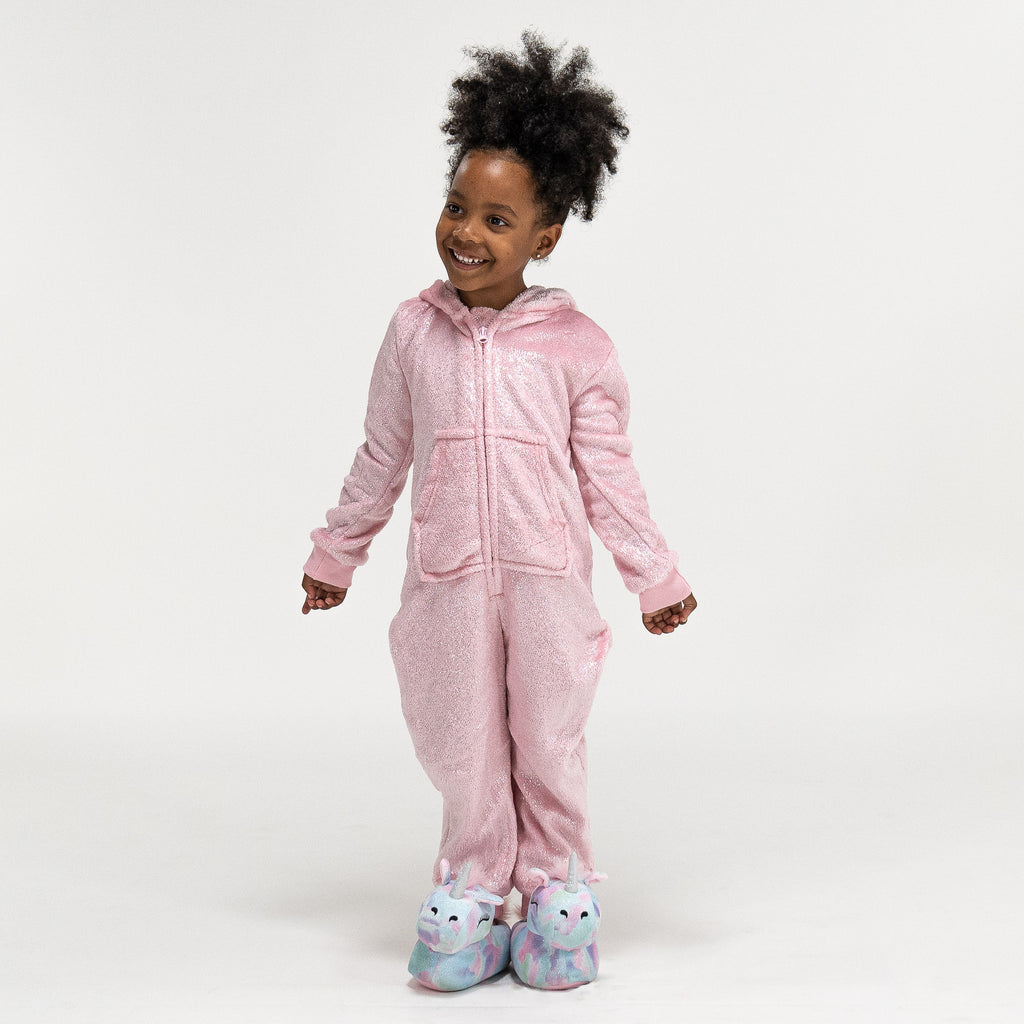 Animal Fleece-onesie voor Kinderen - Eenhoorn 01