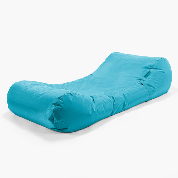 SmartCanvas™ Chaise Longue Zitzak - Aqua 01