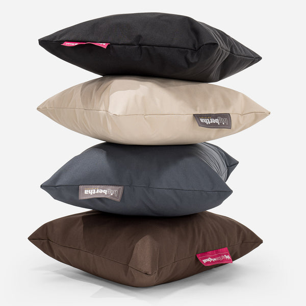 Kussenhoes Buiten 47 x 47cm - Geel Fabric Close-up Image